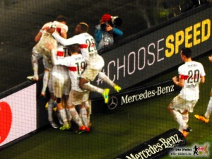 In Stuttgart darf wieder gefeiert werden. Bild © VfB-Bilder.de