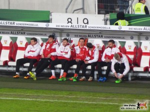 Kramny ließ unter anderem Tyton und Maxim auf der Bank. Bild © VfB-Bilder.de