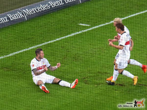 Ginczek mit seinem zweiten Treffer in einer Woche. Bild: © VfB-Bilder.de
