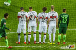 Hinten bis auf eine Ausnahme stabil, aber vorne zu wenig. © VfB-Bilder.de
