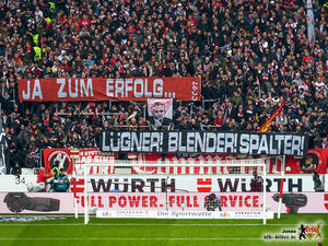 Es besteht - mal wieder - Redebedarf in Bad Cannstatt. Bild: © VfB-Bilder.de