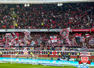 Erneut war eine fünfstellige Zahl an VfB-Fans im Max-Morlock-Stadion. Bild: © VfB-Bilder.de