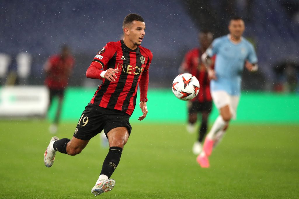 Bouanani spielte mit OGC Nice schon Europa League. © Paolo Bruno/Getty Images