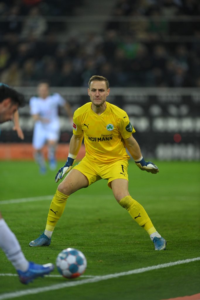 Marius Funk in Fürth. © Lukas Schulze/Getty Images