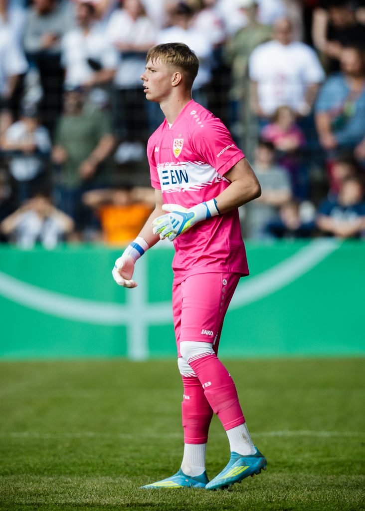 U19-Pokalsieger Floran Hellstern. © Reinaldo Coddou H./Getty Images